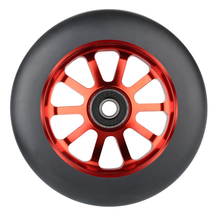 Vokul Stuntstep Wielen 110mm ALU 2 stuks Rood