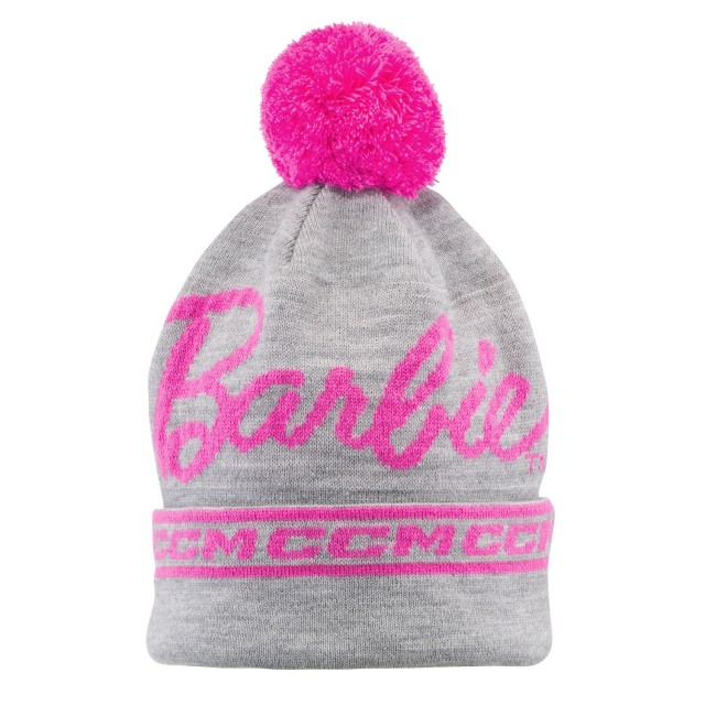 Barbie x CCM - Gebreide Muts met Pompon
