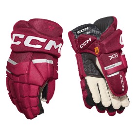 CCM - Tacks XR IJshockeyhandschoenen - Senior - Rood/Wit - 13"