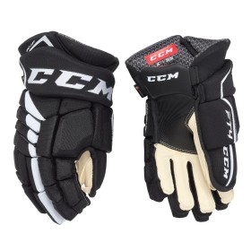 CCM Jetspeed FT4 Handschoenen JR Zwart/Wit 10"