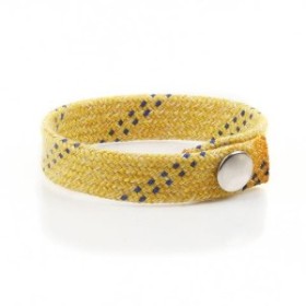 HOWIES Veter Armband Geel L