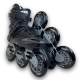 Roces - X35 TIF 3x110 Inline Skates - Black/Silver