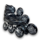 Roces - Ego TIF 3x110 Inline Skates - Black/Silver