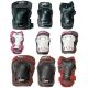 Roces - Ventilated Skate Pads Set - Kids - 3-Pack - White/Pink