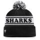 Fanatics Beanie Sport Resort San Jose Sharks Black One-Size