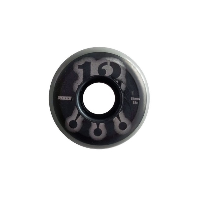 Roces M12 Wheels 58mm 88A Black
