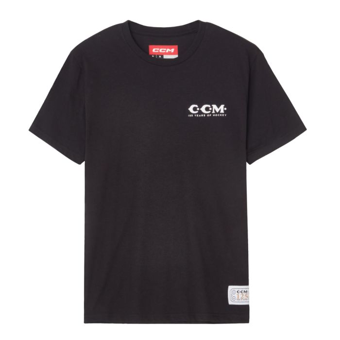 CCM 125 Jaar Short Sleeve Tee Black