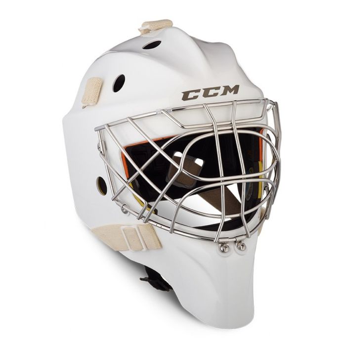 CCM AXIS Goalie Helm SR Gecertificeerd Wit