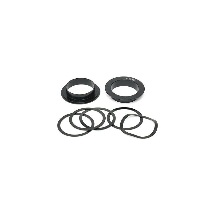 Seido T47 BB Spindle Adapter black 29 mm cranks