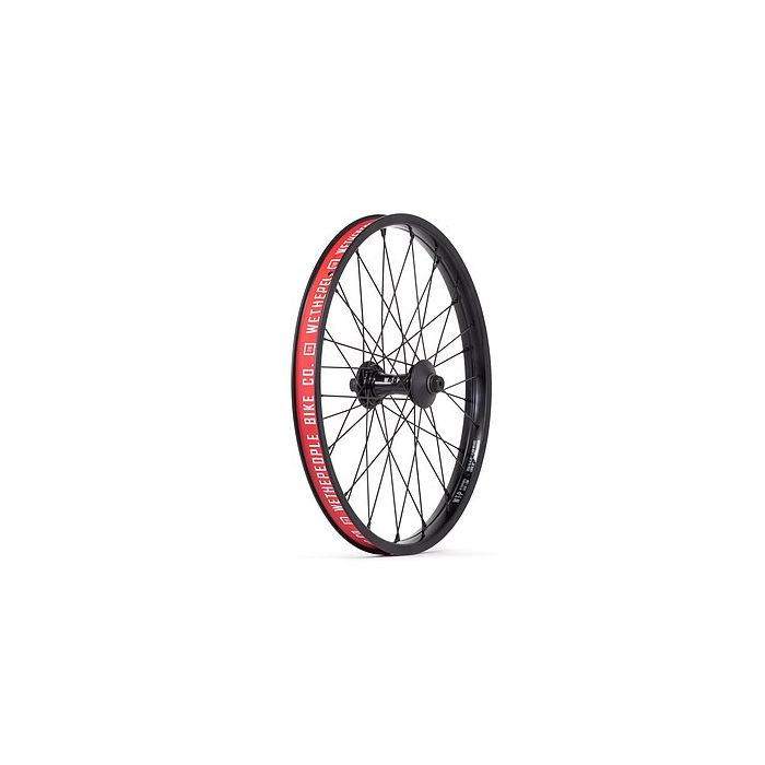 WeThePeople Helix BMX Front Wheel black 20" 3/8"/14mm
