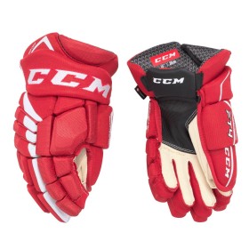 CCM JETSPEED FT4 Gloves SR Red/White 13"