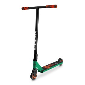 Street Surfing Destroyer Stunt Scooter Smoked Skull Green
