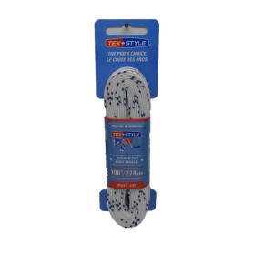 TEX STYLE Wax Laces White 274