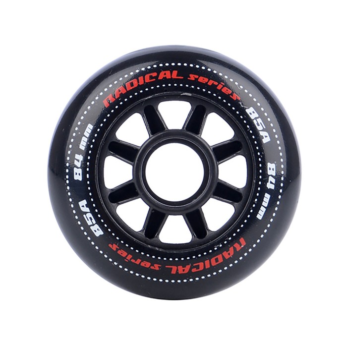 Tempish Radical 85A Wheels 4 pcs 84mm Black