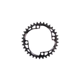 absoluteBLACK Round 104bcd/4 Chainring - Black 34T