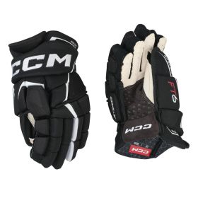 CCM Jetspeed FT6 Hockey Gloves SR Black/White 15"