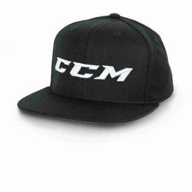 CCM TEAM Adjustable Cap SR Black OSFA