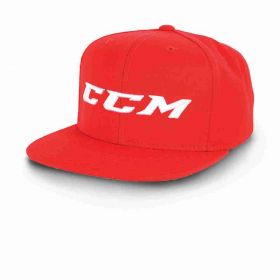 CCM TEAM Adjustable Cap JR Red OSFA