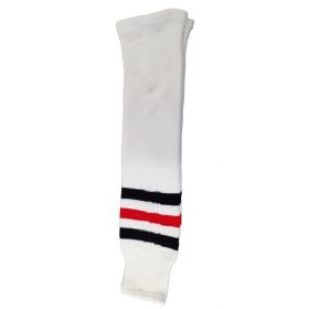 CCM Pr. Sock Chicago Blackhawks White/Red/Black SR 