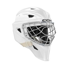 CCM AXIS F9 Goalie Mask SR Certified White S