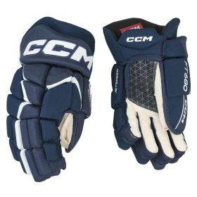 CCM Jetspeed FT680 Hockey Gloves SR Navy/White 15"