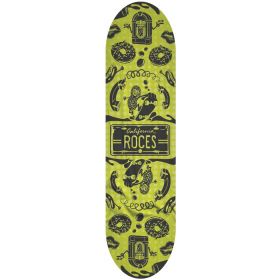 ROCES POP GREEN Concave Skateboard