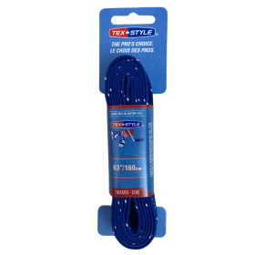 TEX STYLE Wax Laces 160 Dark Blue