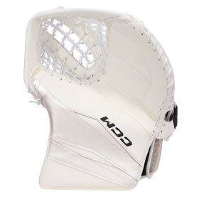 CCM Axis F5 Goalie Catcher JR White