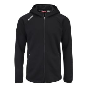 CCM Premium Tech Full Zip Hoodie SR Black