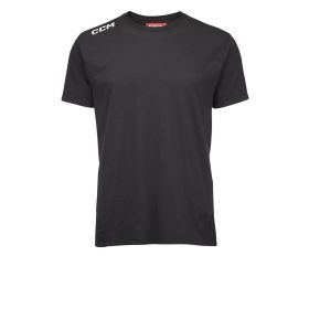 CCM SR SHORT SLEEVE ESSENTIAL TEE Black XS
