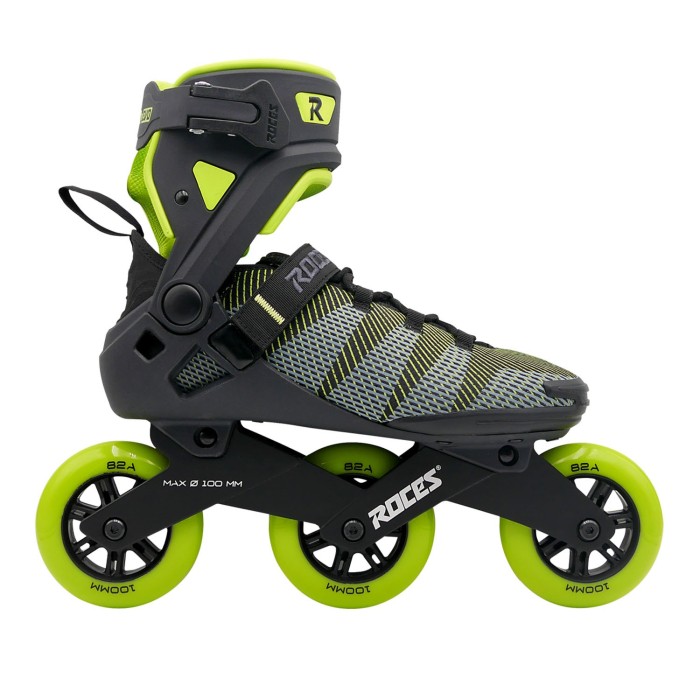 Roces R-Evo 100 Skeelers Zwart/Groen