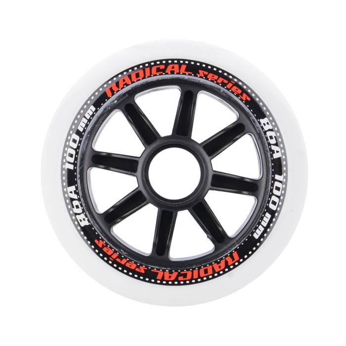Tempish Radical 86A Wheels 3 pcs 100mm White