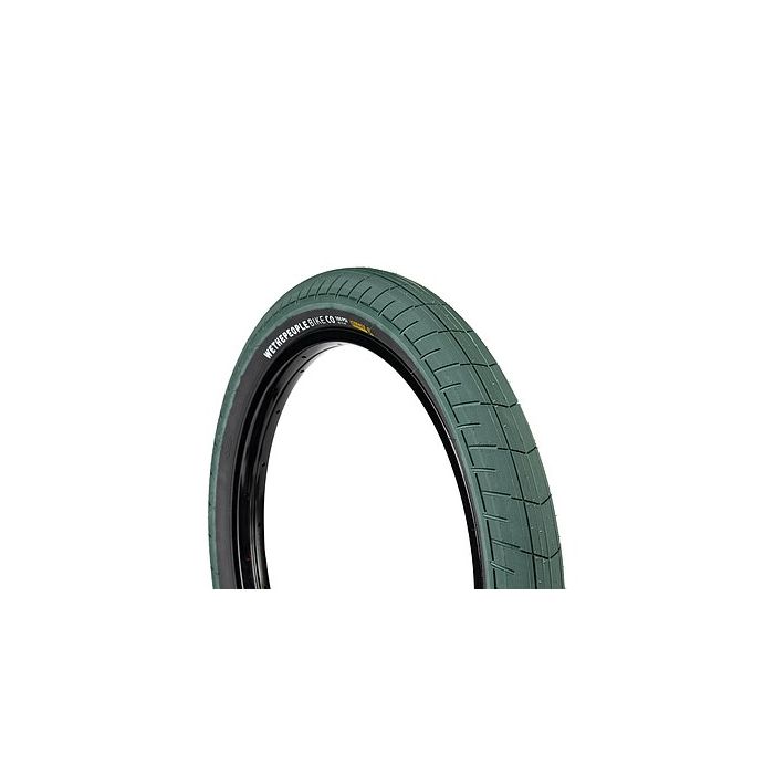 WeThePeople Activate BMX Tire Green 20"x2.4" 100 PSI