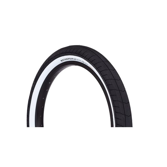 WeThePeople Activate BMX Tire Black/White 20"x2.4" 100 PSI