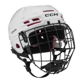 CCM 70 Combo Helmet White
