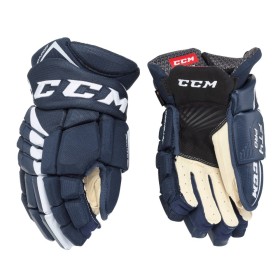 CCM Jetspeed FT4 Pro Gloves JR Navy/White 11"