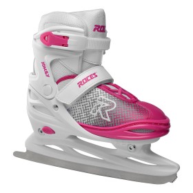Roces - Jokey Ice X Verstelbare Schaatsen - Kinderen - Wit/Roze