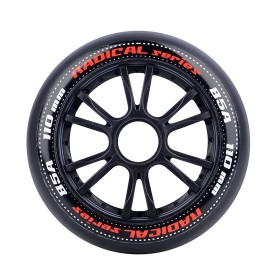 Tempish Radical 86A Wheels 3 pcs 110mm Black