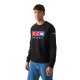 CCM Vintage Fleece Crew Sweater Zwart