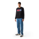CCM Vintage Fleece Crew Sweater Zwart