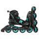 Roces - Icon W 80 Skeelers - Zwart/Aqua
