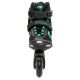 Roces - Icon W 80 Skeelers - Zwart/Aqua