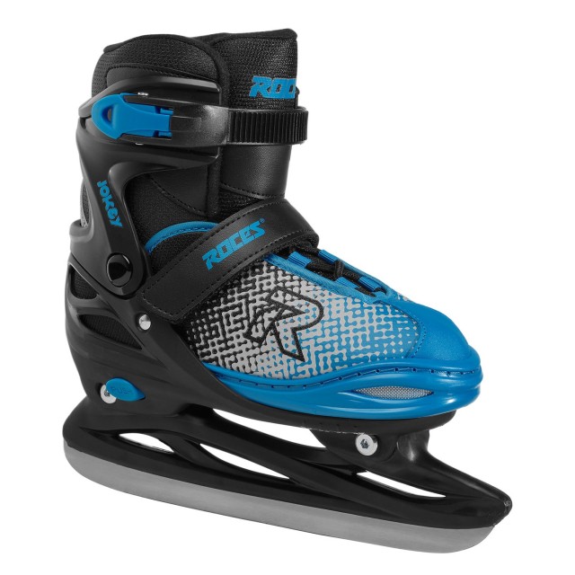 Roces - Jokey Ice X Adjustable Kids' Skates - Black/Blue