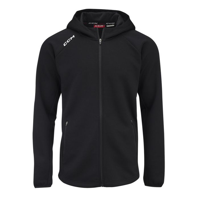 CCM Premium Tech Full Zip Hoodie SR Black