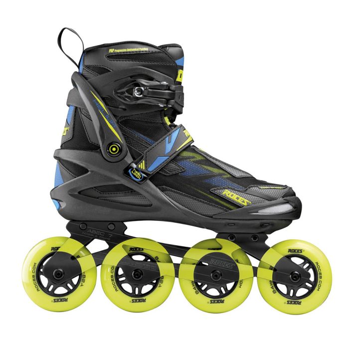 Roces Helium 84 TIF Inline Skates Black/Green