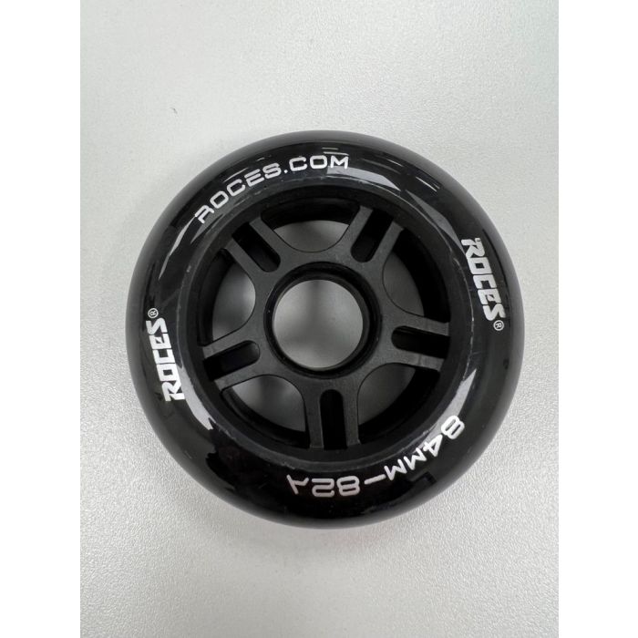 Roces - Wiel 84mm-82A Zwart/Wit - 1 stuk