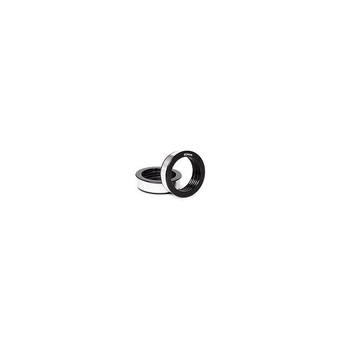 Seido T47 BB Spindle Adapter black 24/22mm 