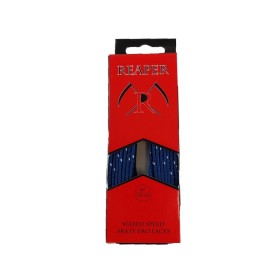 REAPER Waxed Speedskate Laces Molded Tip 160cm Blue