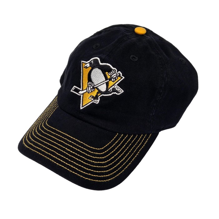 Fanatics Unstructured Adj. Cap PB Penguins Black One-Size