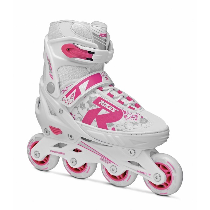 ROCES JOKEY 2.0 GIRL Skates White/Roze